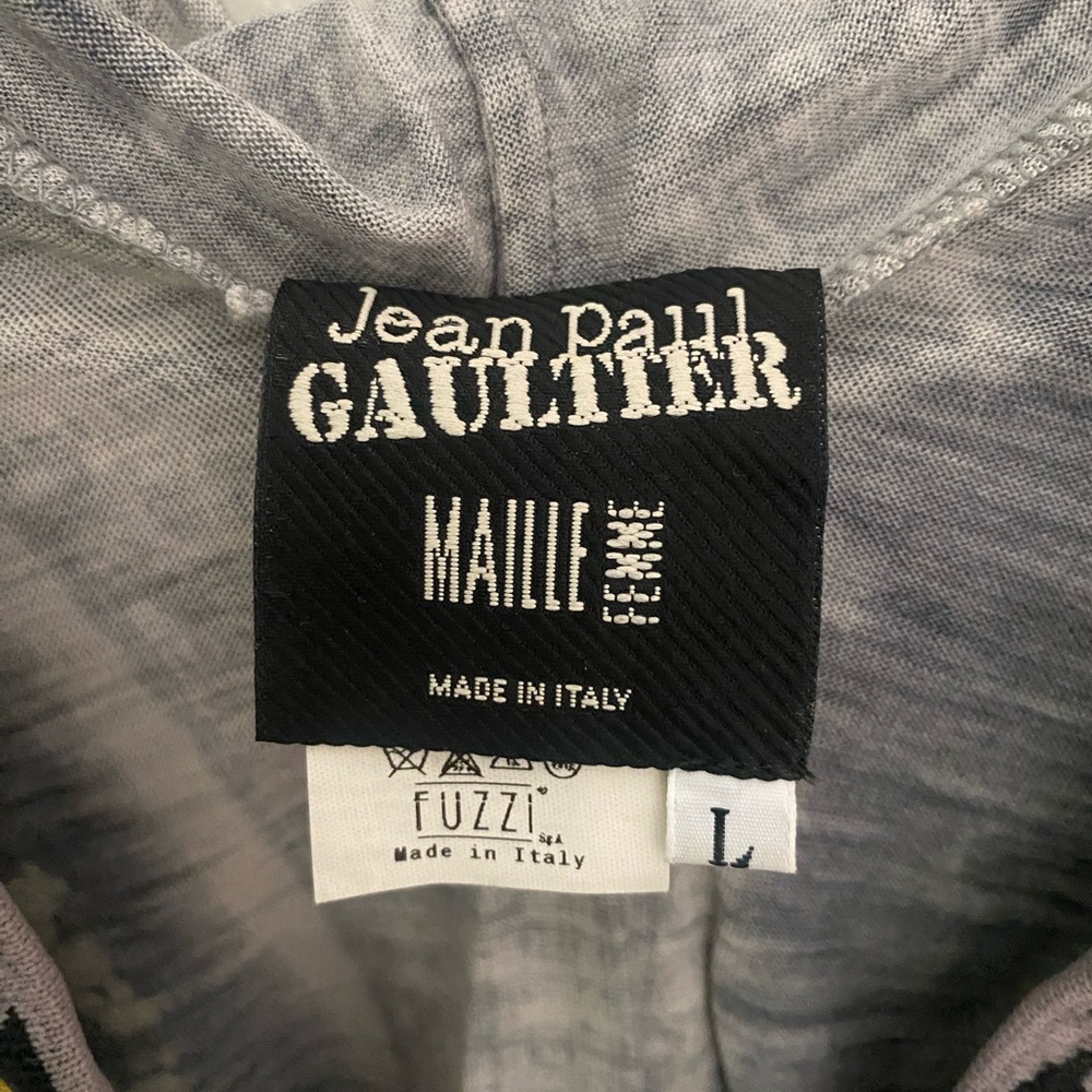 Jean Paul Gaultier Gray and Gold Women's Jacket - Picture 4 of 12